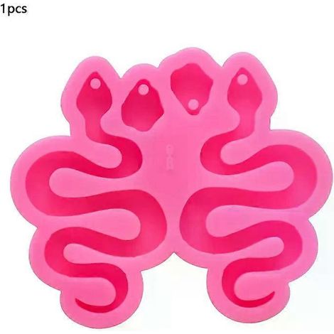 Moule en silicone souple de 30 g, idéal pour la pâtisserie et la création de porte-clés en forme de serpent. Ce moule en silicone indéformable et lavable est parfait pour la cuisine.