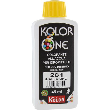 COLORANTE KOLOR ONE 45 ML GIALLO ORO 201 Q.TA 12
