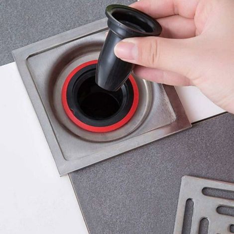 Bouchon De Drain - Diamètre 3 7 À 5 2 Cm - Vanne 360° - Pour Cuisine Et Salle De Bains - Lot De 2 (1/4)