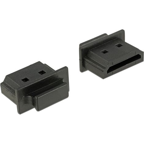 Delock Cubierta contra Polvo para HDMI-A hembra con agarre. 10 piezas en negro