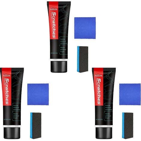 3 x 60 ml de cire réparatrice pour rayures de cuisinière, agent de réparation domestique (1/5)