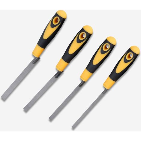 4 pièces Truelle pour maçonnerie, largeurs 8, 10, 12, 14 mm, Truelle à Joints, en acier inoxydable, avec poignée souple, en acier au carbone, convenant à la construction et aux carreaux de céramique. (1/5)