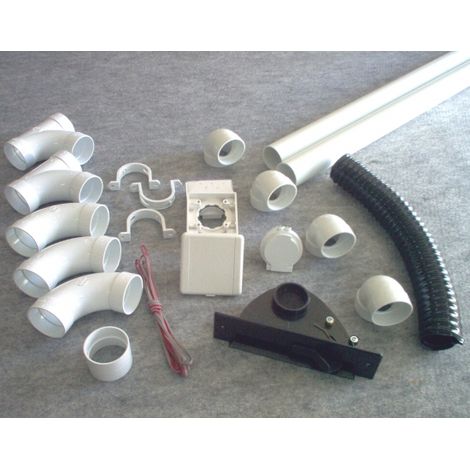 kit 1 prise + 1 kit prise garage + 1 kit ramasse miettes - couleur au choix - noir