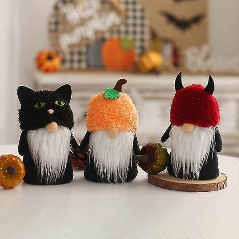 Halloween Gnome Plush, Bat Pumpkin Ornament Doll Creative Faceless Dolls For Home Wedding Party (1/5)