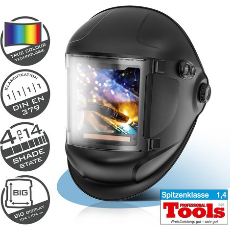 STAHLWERK Schweißhelm TITAN 3-in-1 Automatik-Schweißerhelm Schweißermaske (1/5)