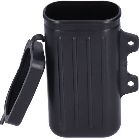 Bote à outils de moto support de réparation bouteille conteneur plastique ABS adapté pour Yamaha TW200 Trailway 19872015 (1/5)