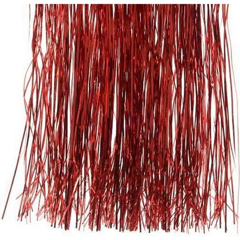 DECORIS, 431532, CHEVEUX D'ANGE DE NOËL, LUSTRÉ, ROUGE (ROT)
