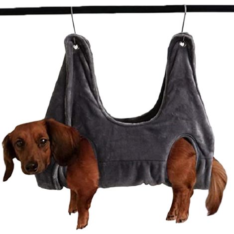 Hamac pour animaux de compagnie, sac de contention pour le toilettage des chiens et chats, pratique pour le bain, le lavage et la coupe des griffes