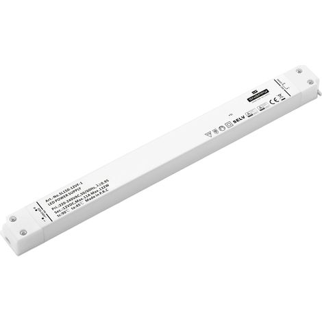 Dehner Elektronik SL 150-24VF-1 Transformateur pour LED, Driver de LED à tension constante 150 W 6.25 A 24 V/DC homolog