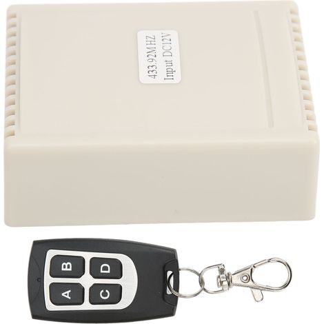 Drahtloses Relais-Fernbedienungsschalter-Set mit 4 Kanälen, 12 V, für die Industrie (1/5)