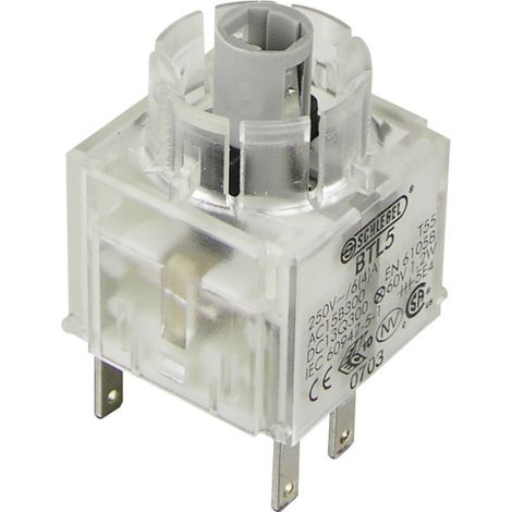 Schlegel BTL5 Kontaktelement mit Lampenfassung 1 Öffner, 1 Schließer  tastend 250 V 1 St. (1/2)