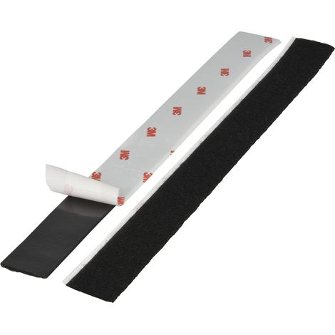 3M SJ 3527 selbstklebendes Schlaufenband 25mm x 45,7m schwarz (1/3)