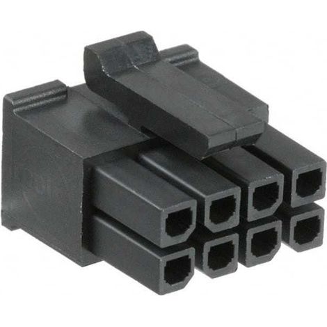 Connettore Micro Fit maschio 4X2 vie Molex