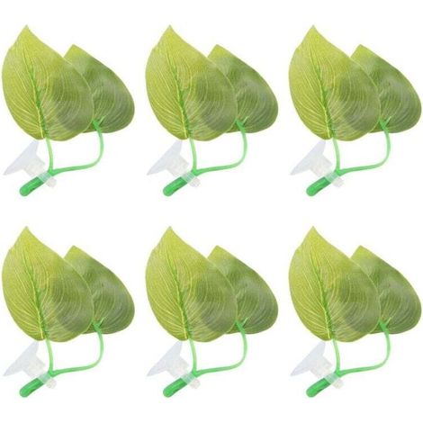 6 Pièces de Hamac en Plastique pour Aquarium Accessoires Habitat Reptile (1/4)