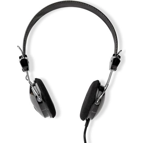 Auriculares inalambricos supraaurales 35 mm longitud del cable 110 m negro