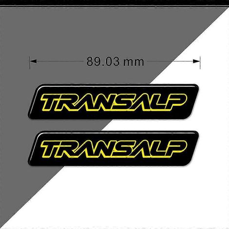 Protection autocollante pour réservoir de moto Honda Transalp - Protection bouchon de réservoir, logo, emblème, carénage, garde-boue - TRANSALP6 (1/5)
