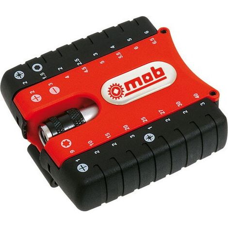 Boîte 32 embouts de vissage + porte embout MOB (1/6)