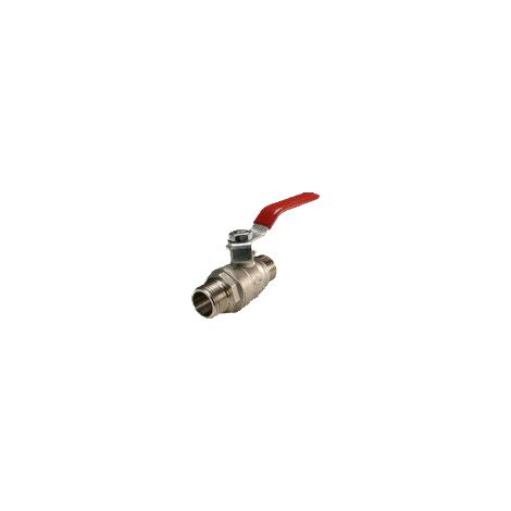 Valvola sferica in ottone 1/4 giro M/M 1/2 - Irrigazione pioggia