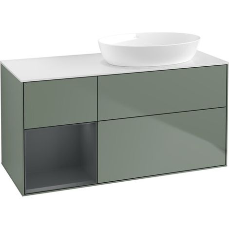Villeroy & Boch FA41HGGM meuble sous-lavabo Finion FA4 (1/2)