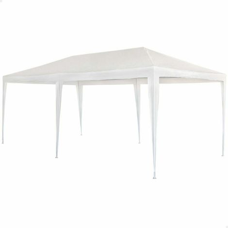 Aktive Pavillon weiß 300x600x255 cm robustes Stahl