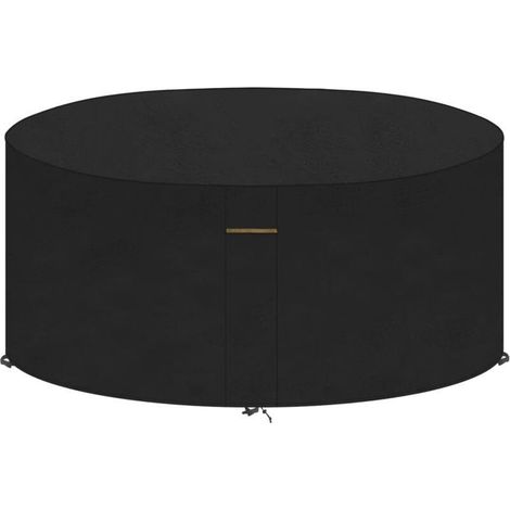 Housse de Protection Exterieur Housse pour Table de Jardin Housse Protection Salon de Jardin Exterieur pour Meubles de Jardin Imperméable Couverture Table de Jardin Ronde Ø180x90cm (1/5)