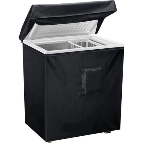 Housse pour congélateur coffre - PZCC - 64x58x87cm - Imperméable Oxford 420D - Poche zippée - Couvercle supérieur (1/5)