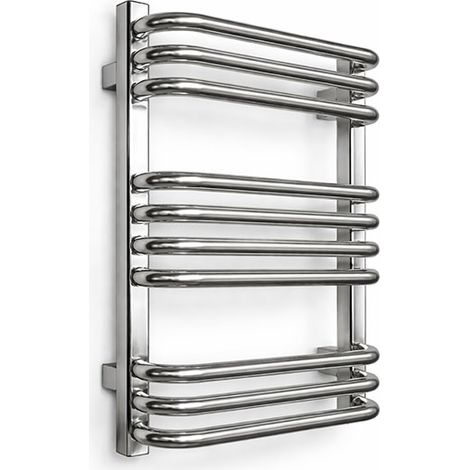 Scaldasalviette elettrico colore 760mm di altezza e 600mm di larghezza - 400 Watt - ALE760/600E1CRO