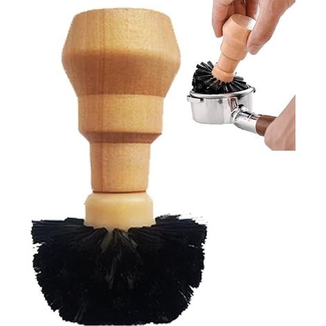 Coffee Grinder Cleaning Brush Espresso Machine Cleaning Brush Coffee Tamper Brush Coffee Machine Cleaning Tool (1/5)