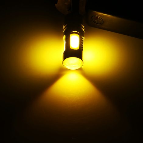 2 x H3 7,5W 5730 LED-Lampen für Nebelscheinwerfer, 12V, 5-SMD, Kaltweiß (1/5)