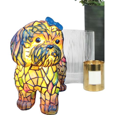Lampe de bureau pour chien, lampe à chiot,Lumière de nuit en (1/5)