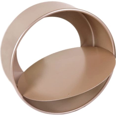 Moule À Gâteau Ronde Fond Amovible - 20 cm - Pour Gâteaux Moelleux Type Chiffon Ou Fromage Blanc - 1 Pièce (1/5)