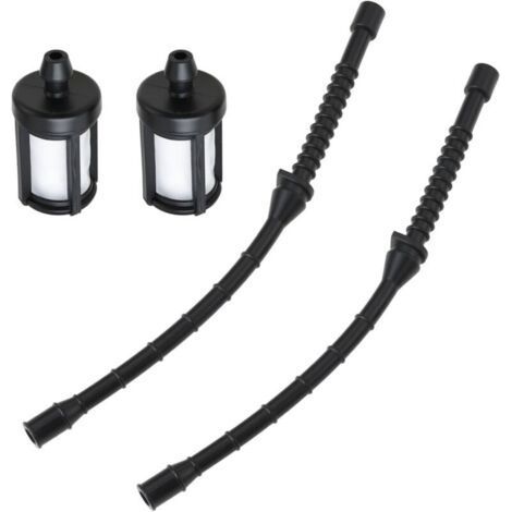 Kit of 4 Fuel Hoses and Fuel Filters for Chainsaws Compatible with STIHL Models 034 036 028 038 MS380 039 and 064. (1/5)