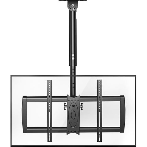 Ceiling TV Stand Fits Most 37-75 Inch Plasma LED LCD Screens with Maximum VESA 600 x 400 mm Load up to 50 kg TV Stand Swivel and Tilt Height Adjustable MC61A (1/5)