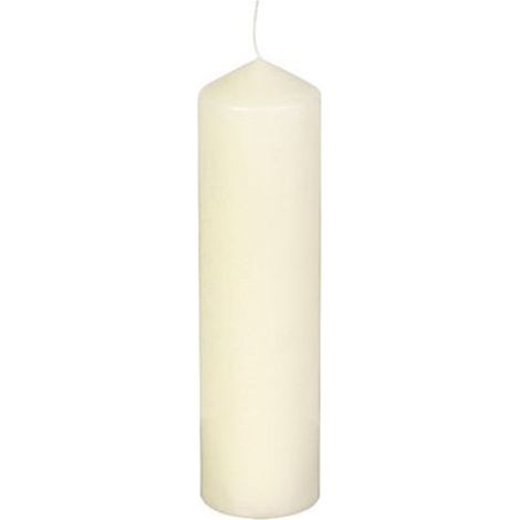 Kaminkerze champagner Adventskerze Altarkerze Kaminstumpe Laternenkerze Stumpe