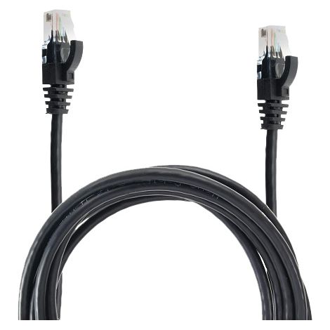 Cable UTP 6E de 2,0 m, color negro - SS54634