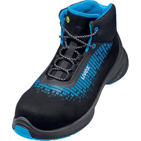 Uvex 6833842 1 G2 Stiefel S2 68338 blau, schwarz Weite 11 Größe 42 (1/5)