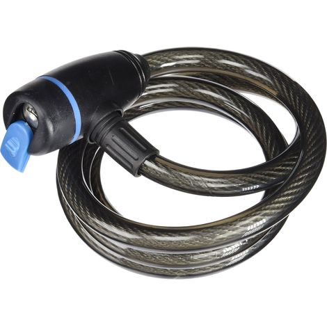 LUCCHETTO BICI A SPIRALE 150CM 12MM  MAURER (1/2)