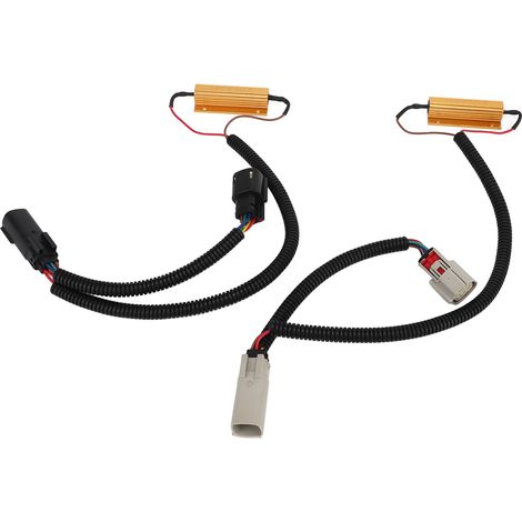 2 faisceaux de conversion de feux arrière à LED, adaptateur de câblage et connecteur pour Sierra LTZ 2016-2018 (1/5)