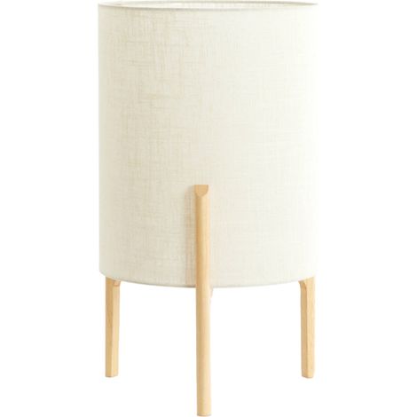 Light & Living - lampada da tavolo - Litto - naturale - legno - (1/4)