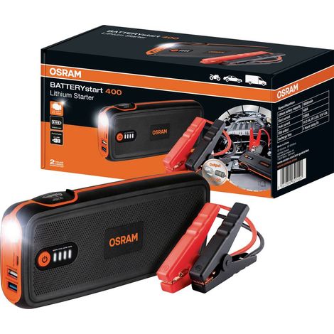 Osram Automotive Sistema di accensione rapido BATTERYstart 400 OBSL400 Corrente d'avviamento ausiliaria (12 V)=400 A 2