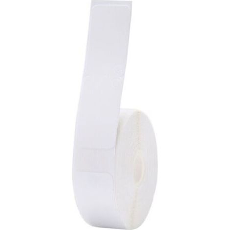 Rollo de papel térmico para etiquetas de joyería, 14 x 50 mm, 130 hojas, compatible con la impresora térmica D11. Resistente al agua, al aceite y a las rasgaduras. - Crezuo