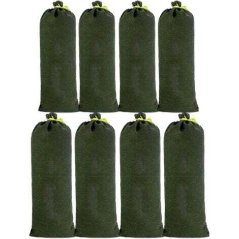 8pcs Sac a Sable en Toile Boudin Anti Inondation Contre Sable Inondation Les Modèles Améliorés ne se Fanent pas pour Drainage pour Garage Magasin Ecole Gare Bâtiment Usine Entrep 30x70cm (1/5)