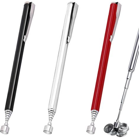 Outils télescopiques magnétiques kit pour ramasser boulons écrous vis lot de 3 (1/5)
