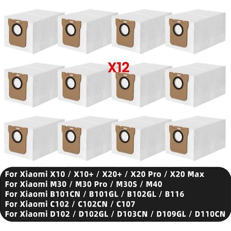 Sacs à poussière pour aspirateur robot X10, X10+, X20+, X20 Pro et X20 Max (1/5)