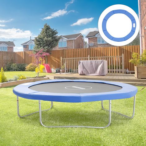 Bordure protection rembourrée Bleu trampoline Ø 305 cm