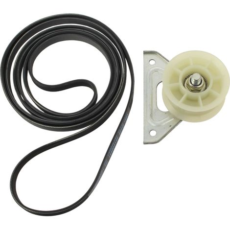 Ariston Group – Kit courroie 1991h6 + galet tendeur – Compatible sèche-linge Ariston, Indesit, Hotpoint – Installation facile pour tension optimale - c00116358