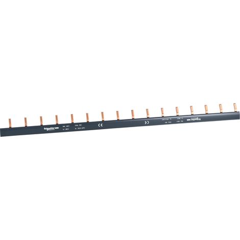 Acti9 - peigne - 1P - 125A - 24 modules - 16x27mm - 14811 (1/3)