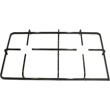 NARDI GRIGLIA PER CUCINA A GAS SMALTATA NERA 2 FUOCHI 1PZ CM 45,5 X 26,5  P 3663 (1/2)