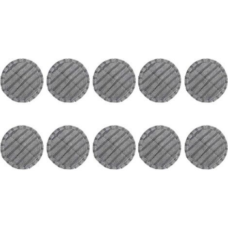 Vacuum cleaner accessory cloths with water tank replacement, for Dyson vacuum cleaners, for models V7, V8, V10, V11, and V15. Detachable fabric mop accessories for vacuum cleaners - pack of 10. (1/4)