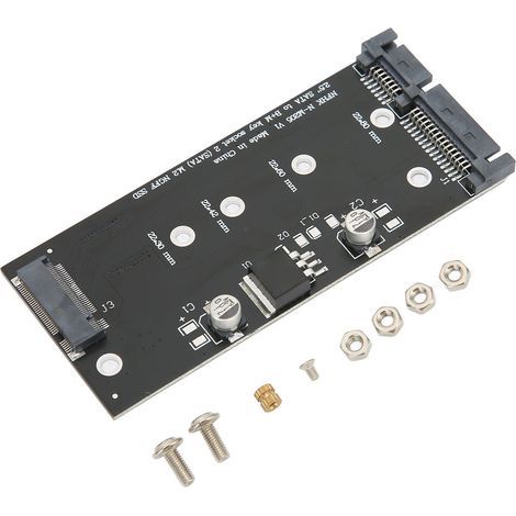 Carte adaptatrice SATA M.2 SSD vers SATA : performances stables et pratiques pour ordinateurs portables et de bureau. (1/5)